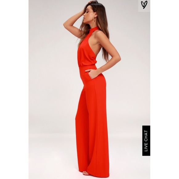 Lulus moment for life halter jumpsuit - Picture 6 of 8